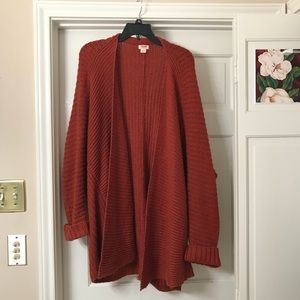 Oversized cocoon sweater
